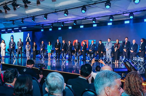 Mesa de abertura do IV CITC. Foto: Atricon/Divulgação