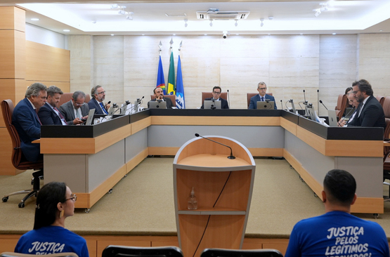 Pleno do Tribunal de Contas. Foto: Marília Auto Pleno do TCE-PE.