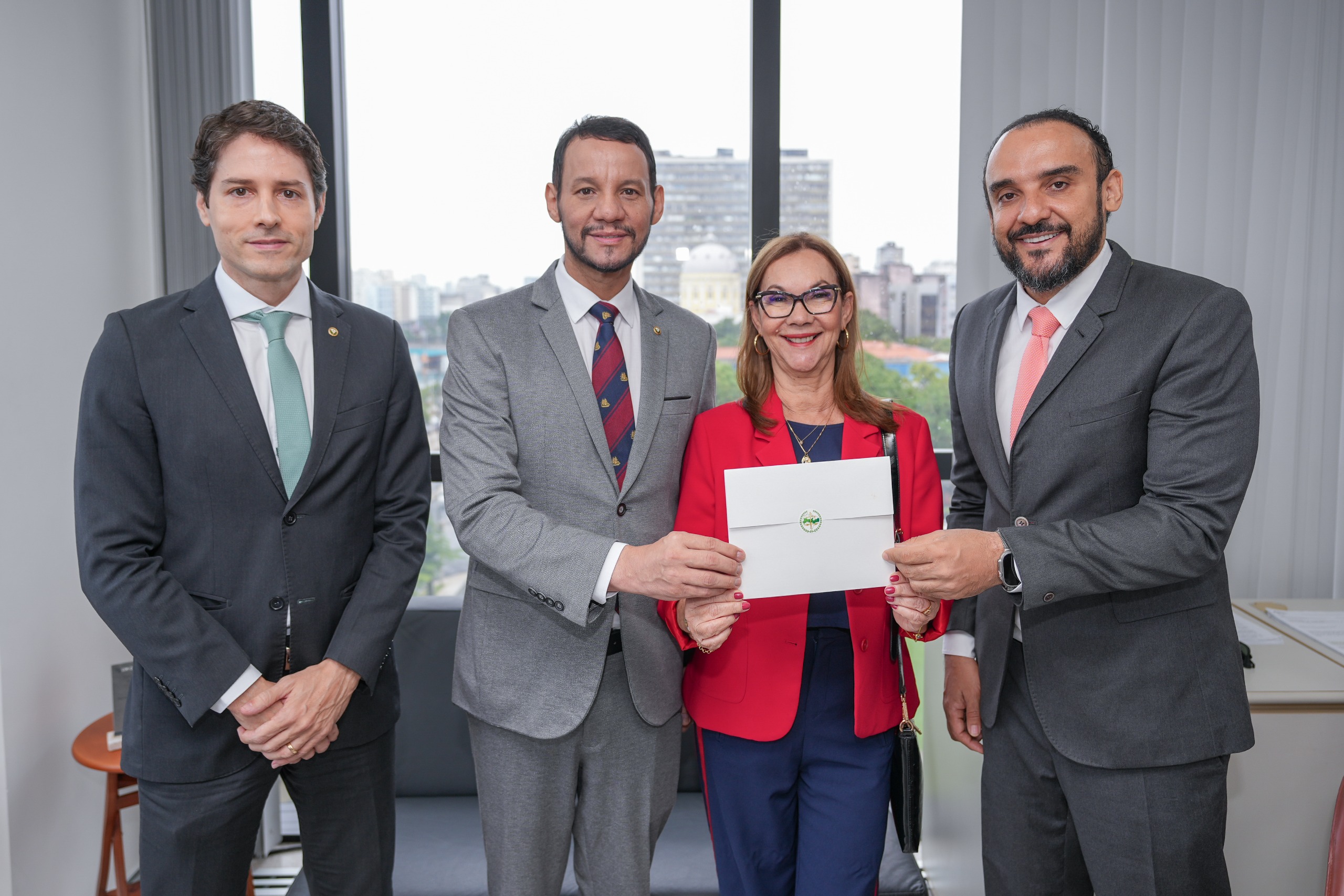 Clodoaldo Battista, Fernando Jordão, Fátima Meira e Ricardo Alexandre