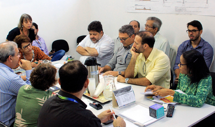 Reunião sobre o Canal do Fragoso em Olinda